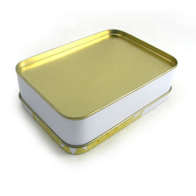 Rectangular gift tin